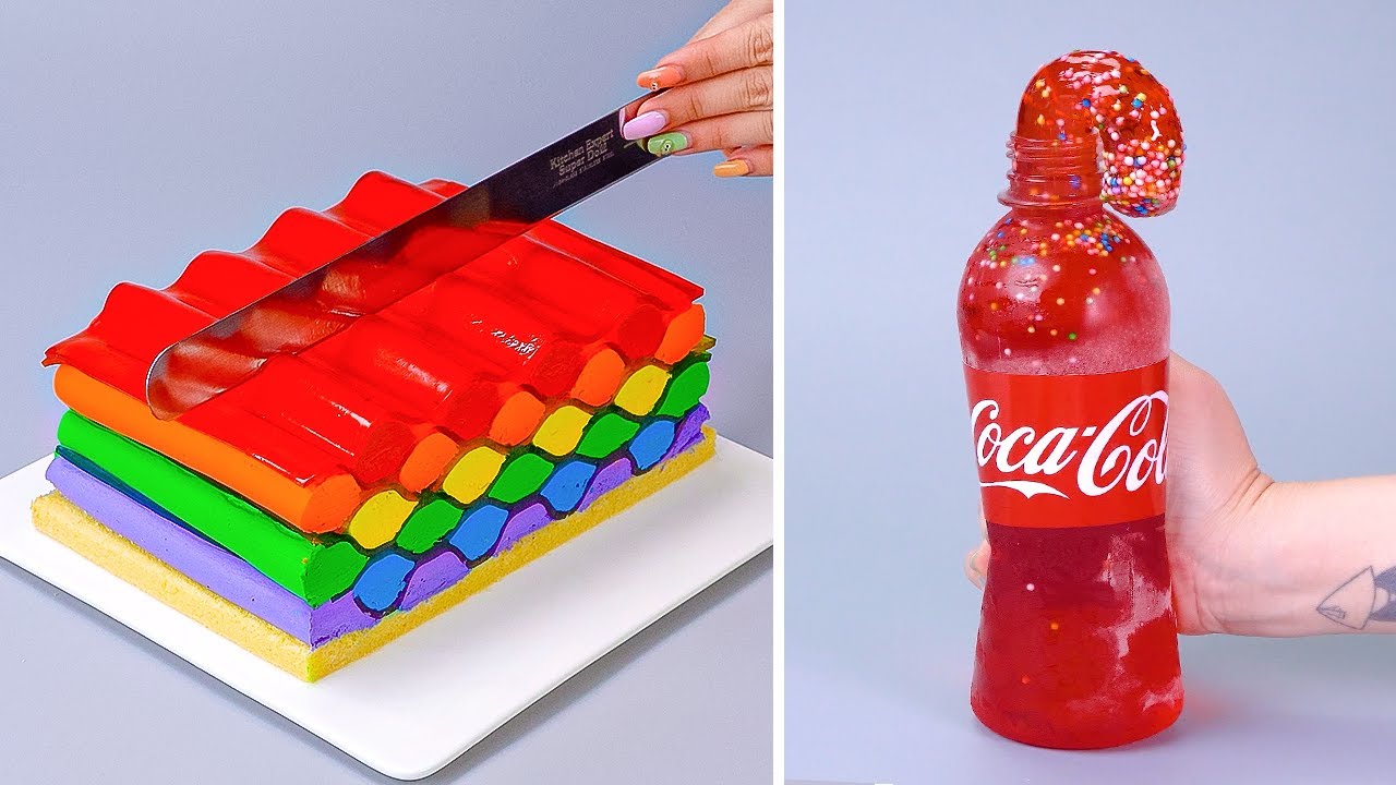 🔴LIVE🔴 So Yummy Colorful Cake Decoration Ideas 🍭🌈🍭 Quick and Easy Rainbow Cake Recipes