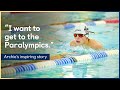 16-year-old Archie dreams of swimming at the Paralympics