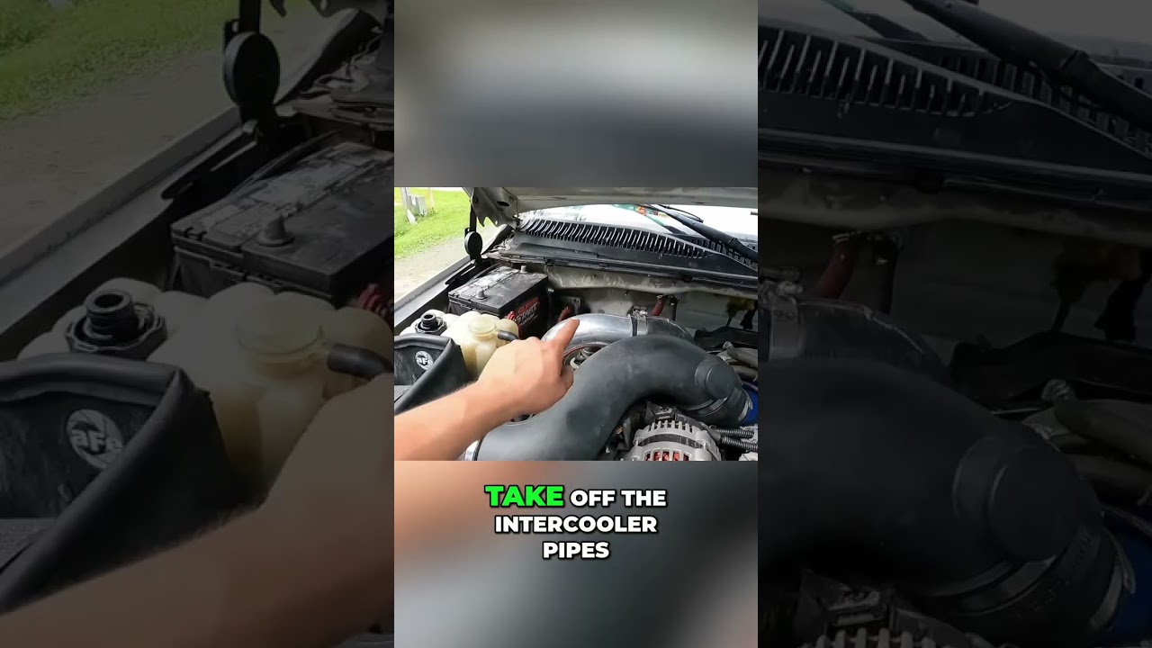DIY Car Repair: Easy Engine Part Removal Guide! #shorts