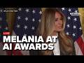 Melania presents AI awards to young innovators