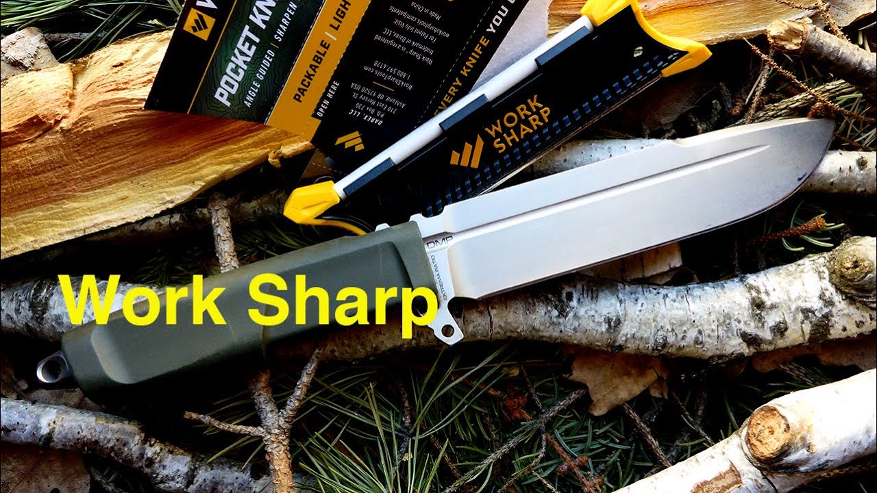 How to use the Work Sharp Pocket Knife Sharpener 