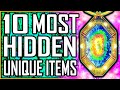 OBLIVION - 10 Most HIDDEN Unique Items
