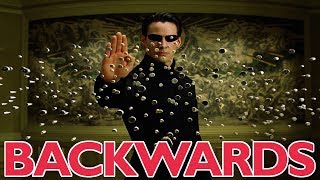 The Matrix Reloaded -  Fight Scene | BACKWARDS