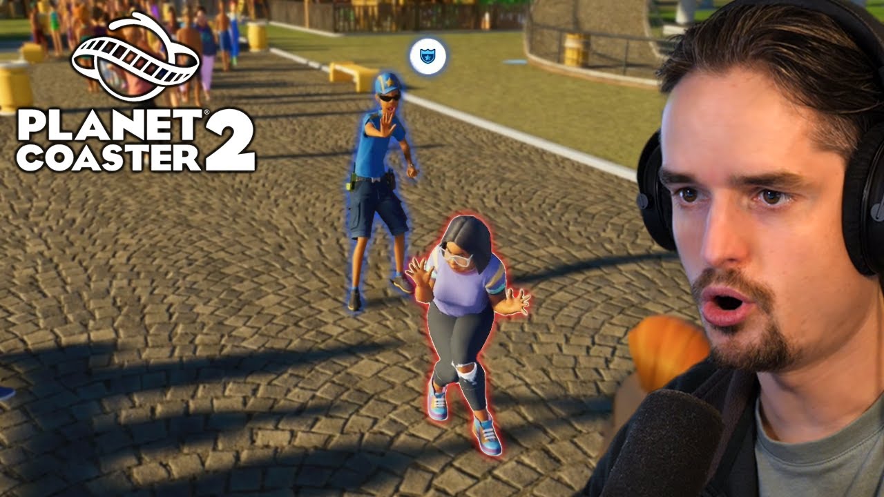 Er zijn boeven in mijn park in Planet Coaster 2