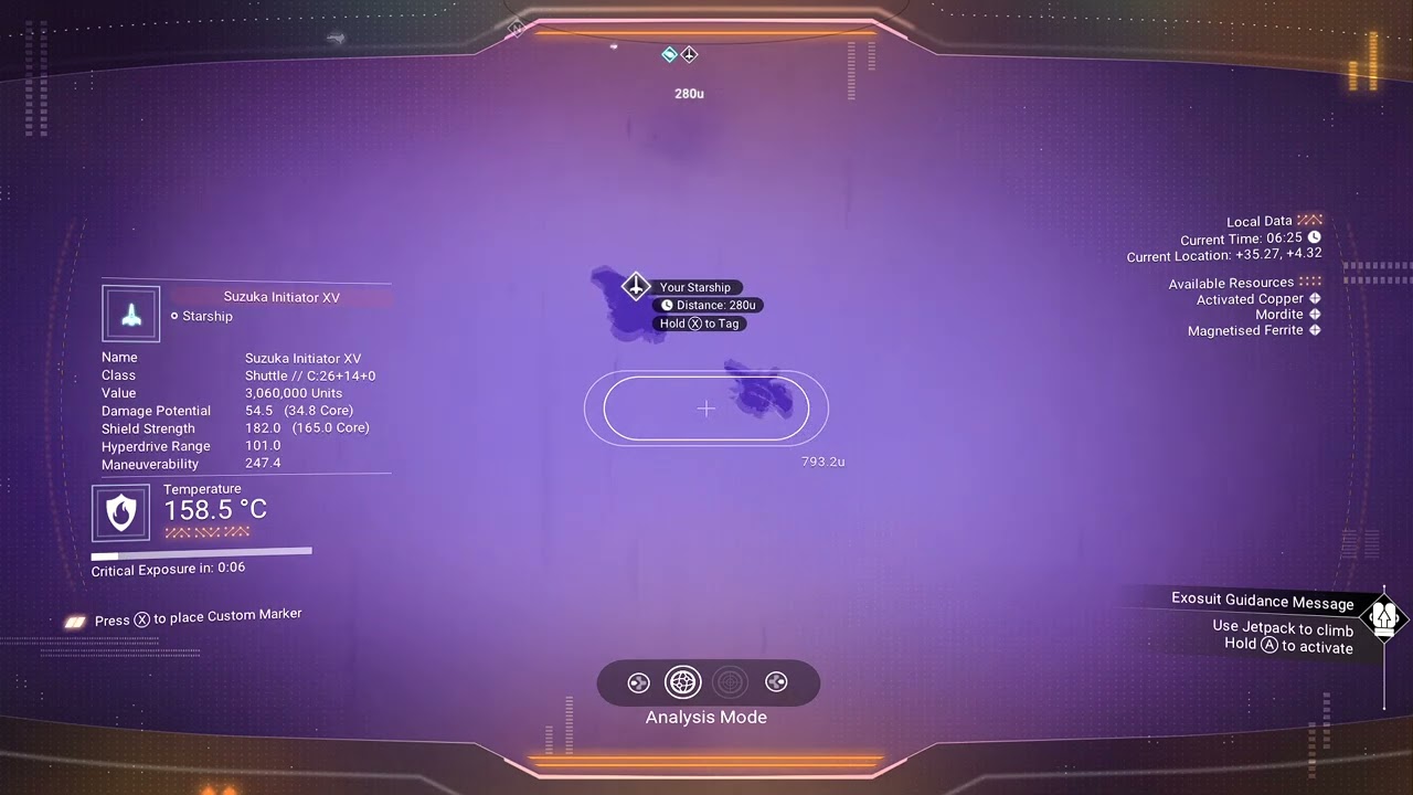 No Mans Sky floating ship bug