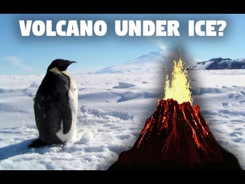 Scientists Discover Active Volcano Under Melting Antarctic Ice Shelf & Glacier!