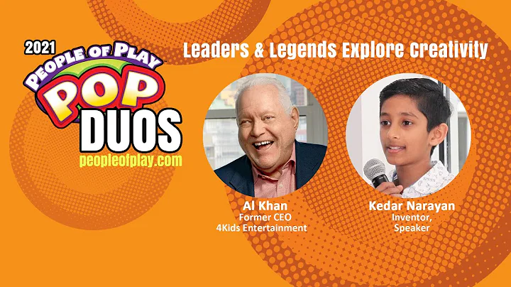 POP Duo: Al Kahn, former CEO 4Kids Entertainment and Kedar Narayan, Inventor, Speaker