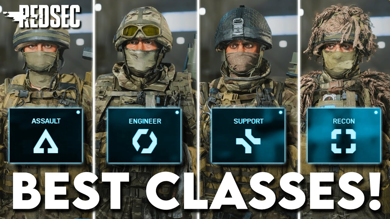 Штурмовик против разведчика против инженера против поддержки — ПОЛНОЕ руководство по классам Red ...