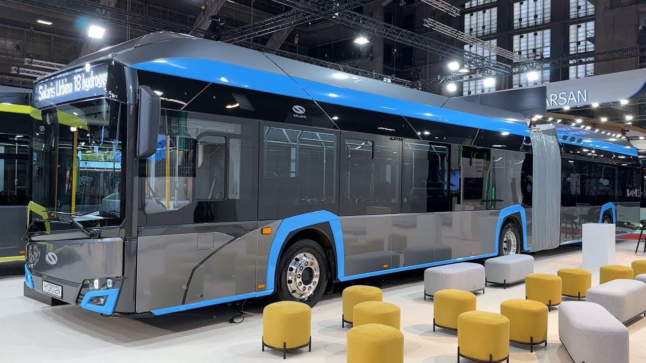 Hydrogen City Bus ! 2024 Solaris Urbino 18