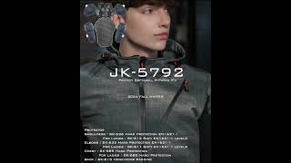 コミネ公式】JK-5792 プロテクトソフトシェルウィンターパーカ-IFU