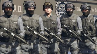 How To Join the SWAT Team in GTA 5! (Rescue Missions)