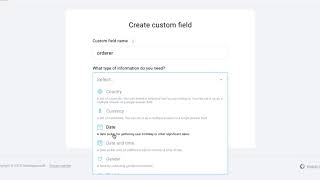 GetResponse and EventsFrame - Events and Custom Fields