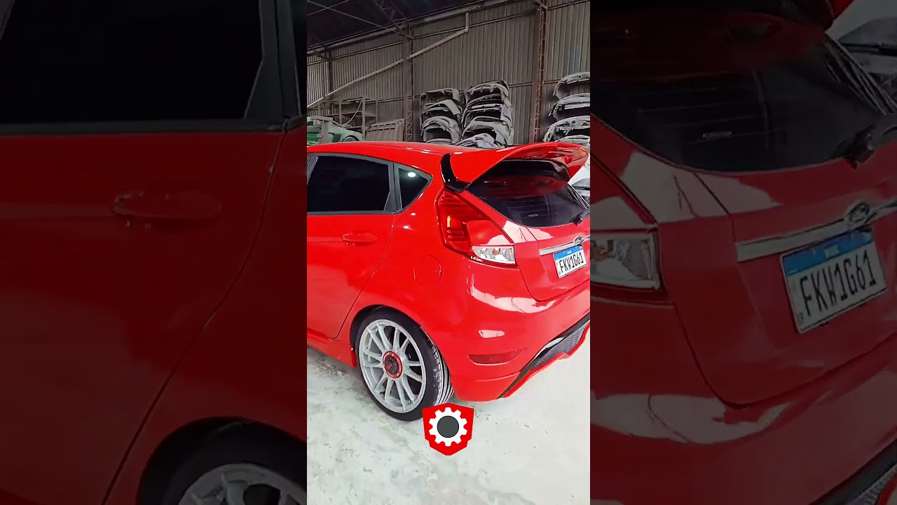 🔥 Body Kit New Fiesta ST Completo + Wing Riser —  Destaque Carros 