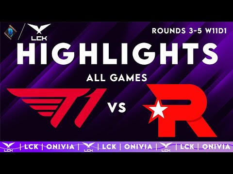 T1 vs KT Highlights ALL GAMES LCK 2025 T1 vs KT Rolster