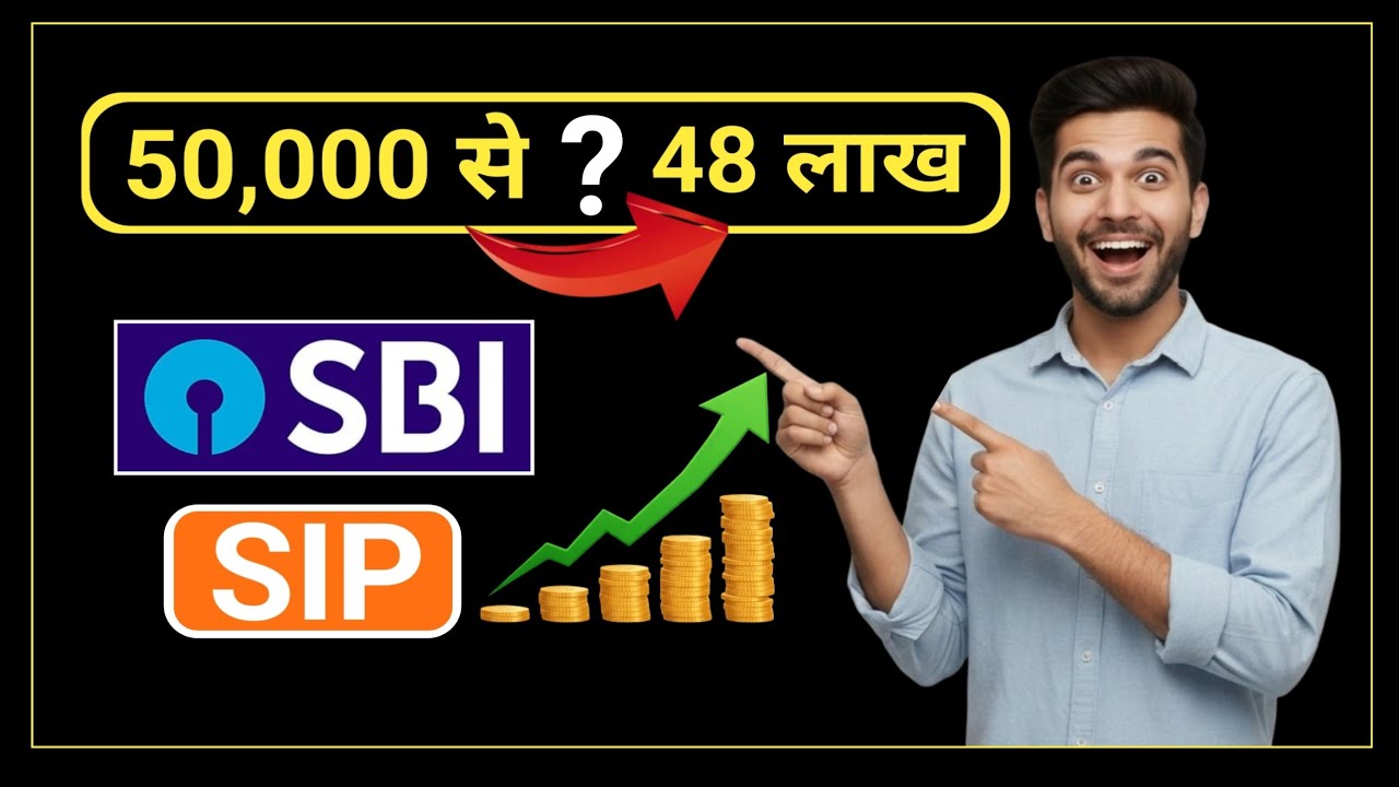 ₹50,000 SIP = ₹48 लाख? SBI Mutual Fund Colculation Explained