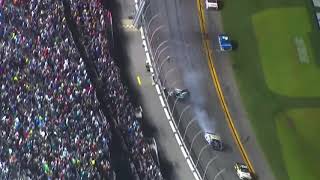 Ryan Newman Crash (Aerial View) - Final Lap in Daytona 500 2020 #PrayForRyan #PrayForNewman