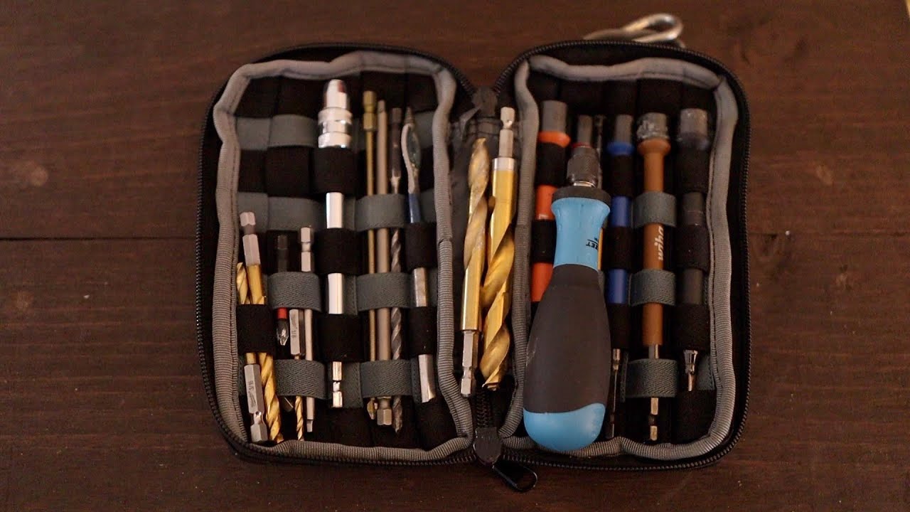 Electricians drill and fastener bits commonly used electricians tools