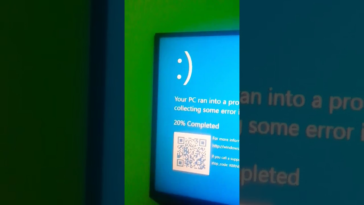 Happy Face Blue Screen Windows 10