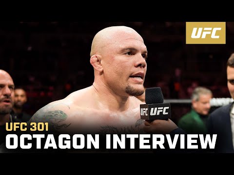 Anthony Smith Octagon Interview  UFC 301