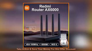 New Xiaomi Redmi Router AX6000 Repeater WiFi Extender VPN IPTV Mesh Networking 8 Sige