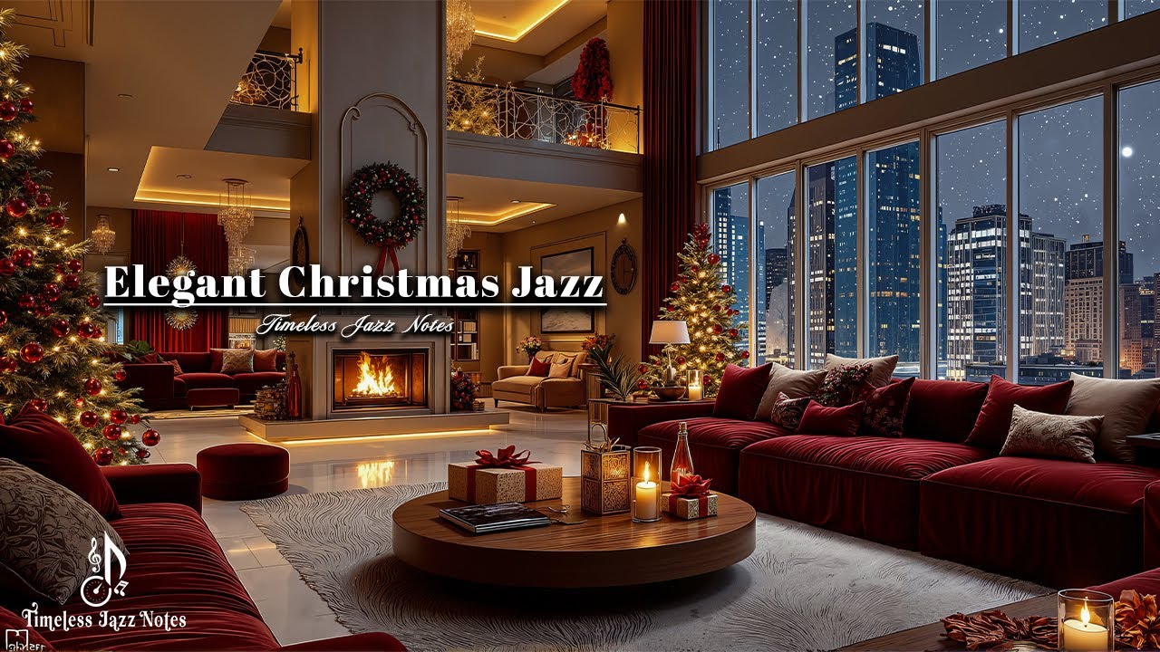 Рождественский Джаз Для Глубокого Расслабления | Успокойте Свой Разум И Восстановите Внутренний П...