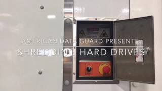 Hard drive destruction by ADG