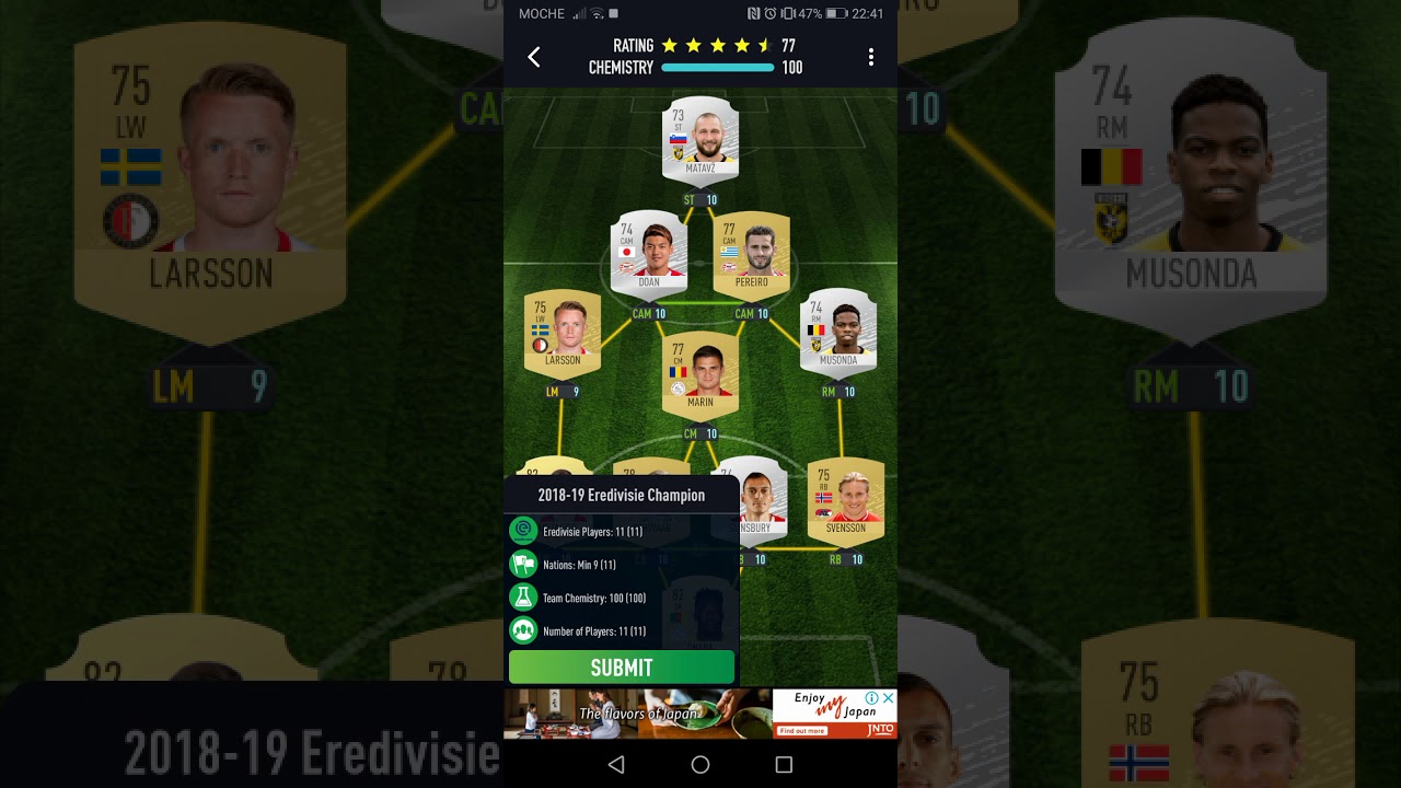 Sbc Frenkie De Jong 2018 2019 Eredivisie Champion Fut 20 Youtube