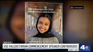 USC valedictorian commencement speaker controversy