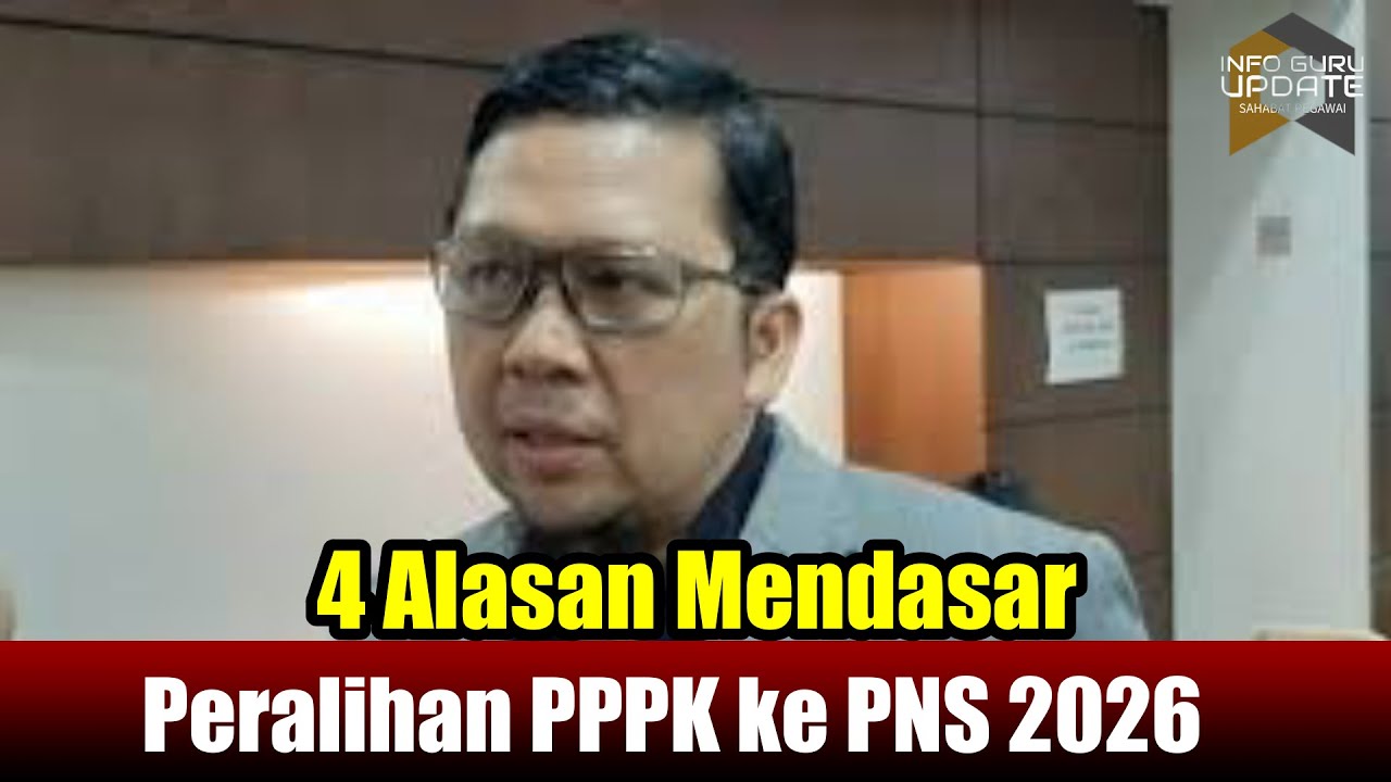 Alasan Logis, PPPK dialihkan ke PNS  Ada 4 Alasan Penting