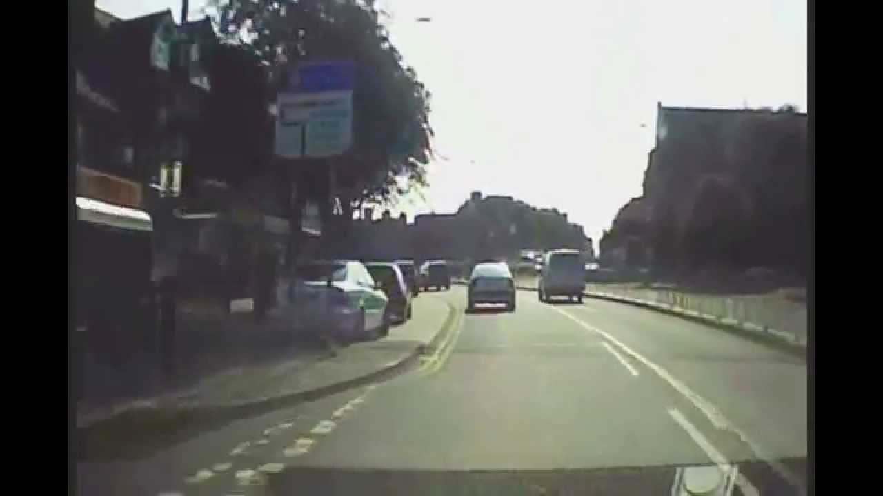Dashcam recorded car accident in leicester YouTube