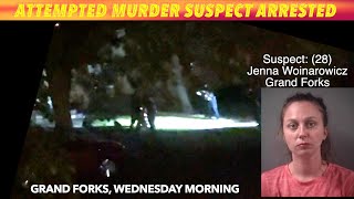 EXCLUSIVE VIDEO: Attempted Murder Suspect Arrested In Grand Forks, Allegedly Tried To Kill Mother