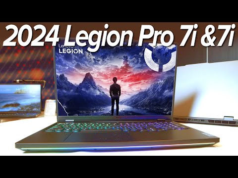 NEW 2024 Lenovo Legion Pro Pro 7i Vs 7i Revealed at CES 2024