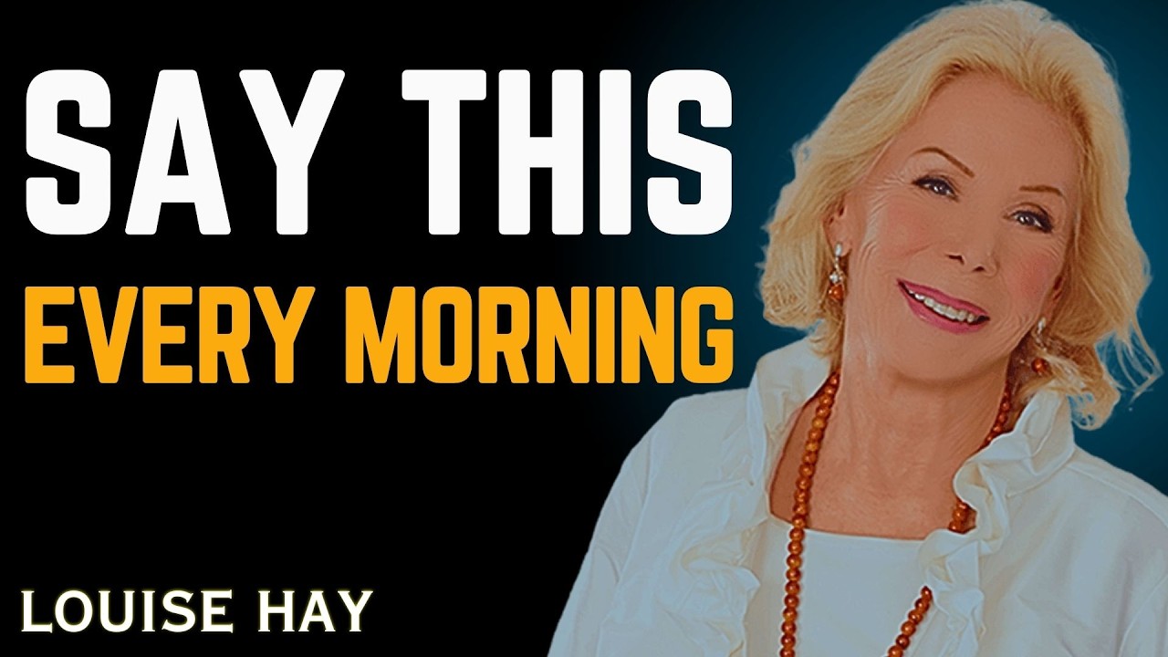 Louise Hay |  Morning Affirmations for GRATITUDE & ABUNDANCE | Start Your Day Positive!