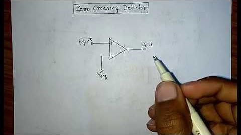 Zero crossing detector