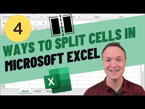 Video: Hur man konverterar Word till Excel: 15 steg (med bilder)