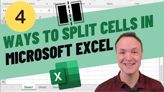 4 Ways to Split Cells in Microsoft Excel
