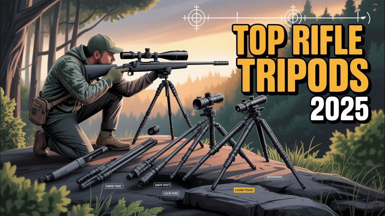 Best Tripods For Rifle Hunting 2025 🔥🔥