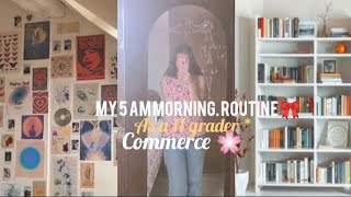 5:00 a.m. morning routine 🌷💫 as a class 11th#commerce #motivation