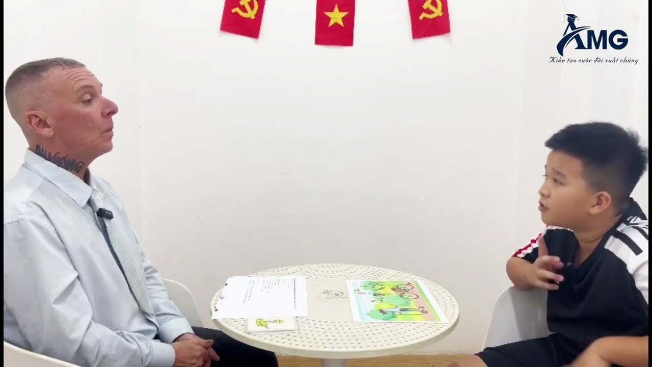 DO NGUYEN HOANG MINH - MICHAEL / SpeakingTest With Mr. JOHN/MID.C3/AMK1L - AMG Phước Thái