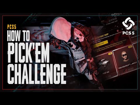 PCS5 - Earning in the Pick&amp;#39;Em Challenge | PUBG