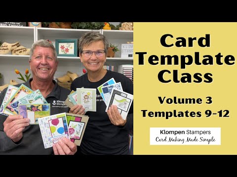 Creative Card Making Ideas | Card Template Class Vol. 3