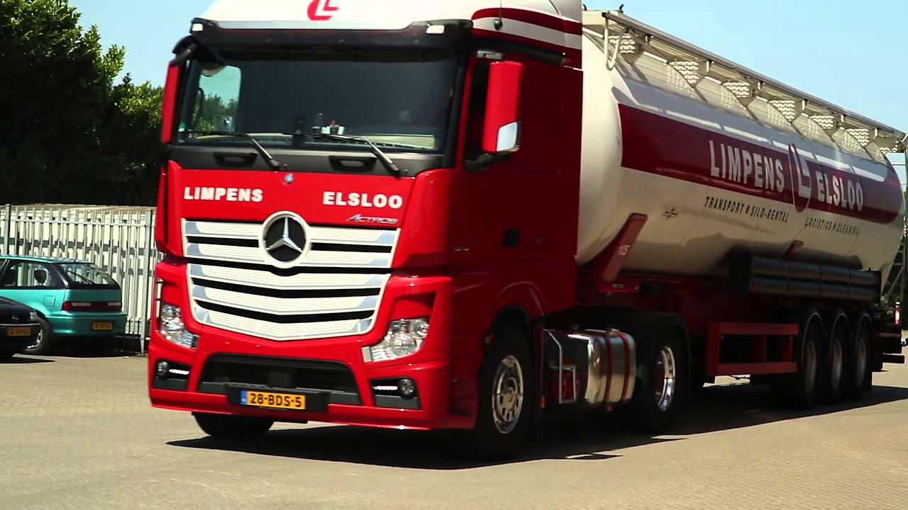 Mercedes Benz Nederland test Limpens-Elsloo