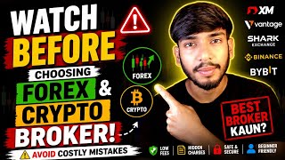 Forex vs Crypto Broker – Choose Wisely Before You Trade (Beginner Guide 2026)