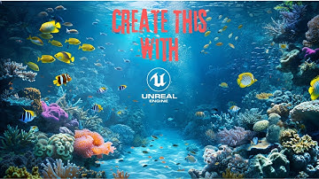 How To Create This Under Water Scene Using Free Blueprint | Unreal Engine 5.4 @lynkoLight