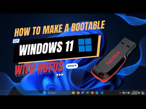 How to create a Windows 11 Bootable USB with Rufus | Beginner's Guide 2024