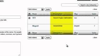link categories