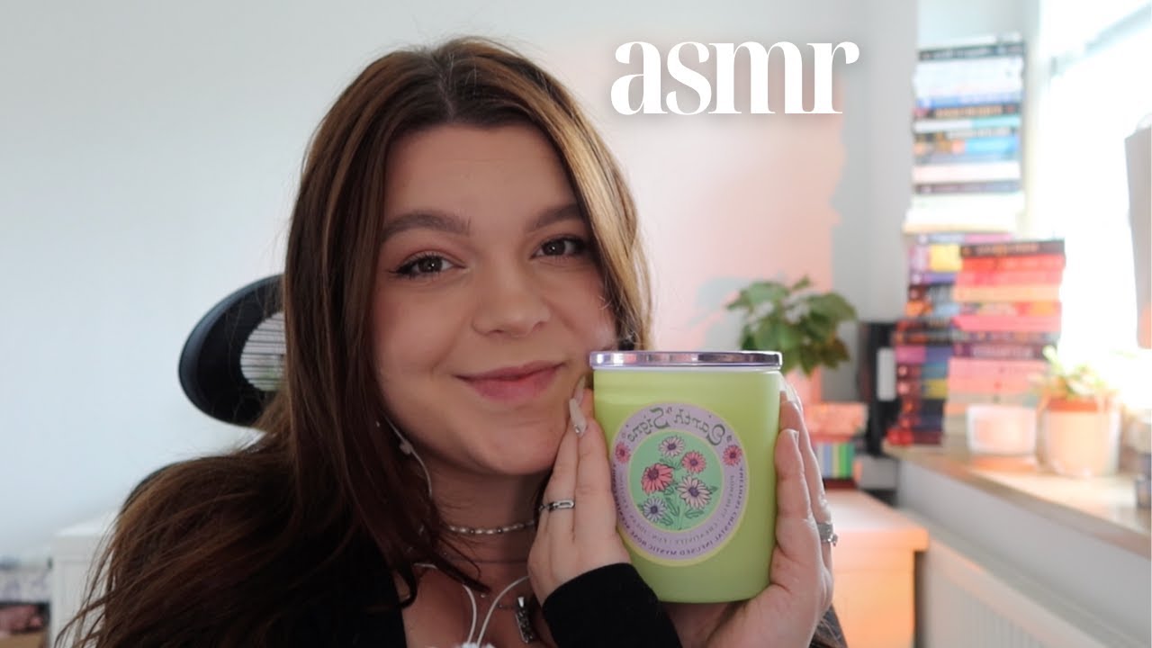 ASMR new additions to my candle collection 🕯️✨ *cozy triggers, wood tapping, soft candle sounds*