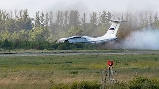 Giant IL-76 Cargo Plane Veers Off Runway
This llyushin II-76 suffers a complete runway excursion after landing, occurring back in 2008.#il76 #planecrash
Darius Tran is the YouTube channel created to compare the military forces of nations around the world and unique moments about aviation.
On this channel, we analyze and rank the military power (including armies, land forces, air forces, navy forces, special forces, and more) of over 100 countries, with insights based on recent events and talk about planes, helicopters and everything that flies!
Here, we review and rank the best, most advanced, strongest, and fastest military vehicles, weapons, equipment, aircraft, helicopters, aircraft carriers, destroyers, tanks, armored vehicles, rifles, submarines, and much more. We focus on technological advancements and closely follow current military developments to bring you videos on the latest news.
If you enjoy this type of content, donβt forget to subscribe to Darius Tran!
βββπ«π«π«
Contact: dariustran03@gmail.com Giant IL-76 Cargo Plane Veers Off Runway