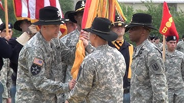 41st Field Artillery Brigade Change of Command