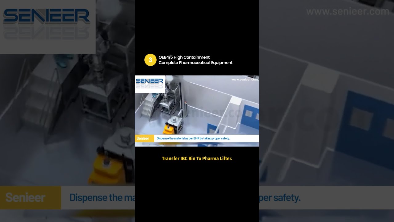 OEB4/5 High Containment Complete Pharmaceutical Equipment Part - 3